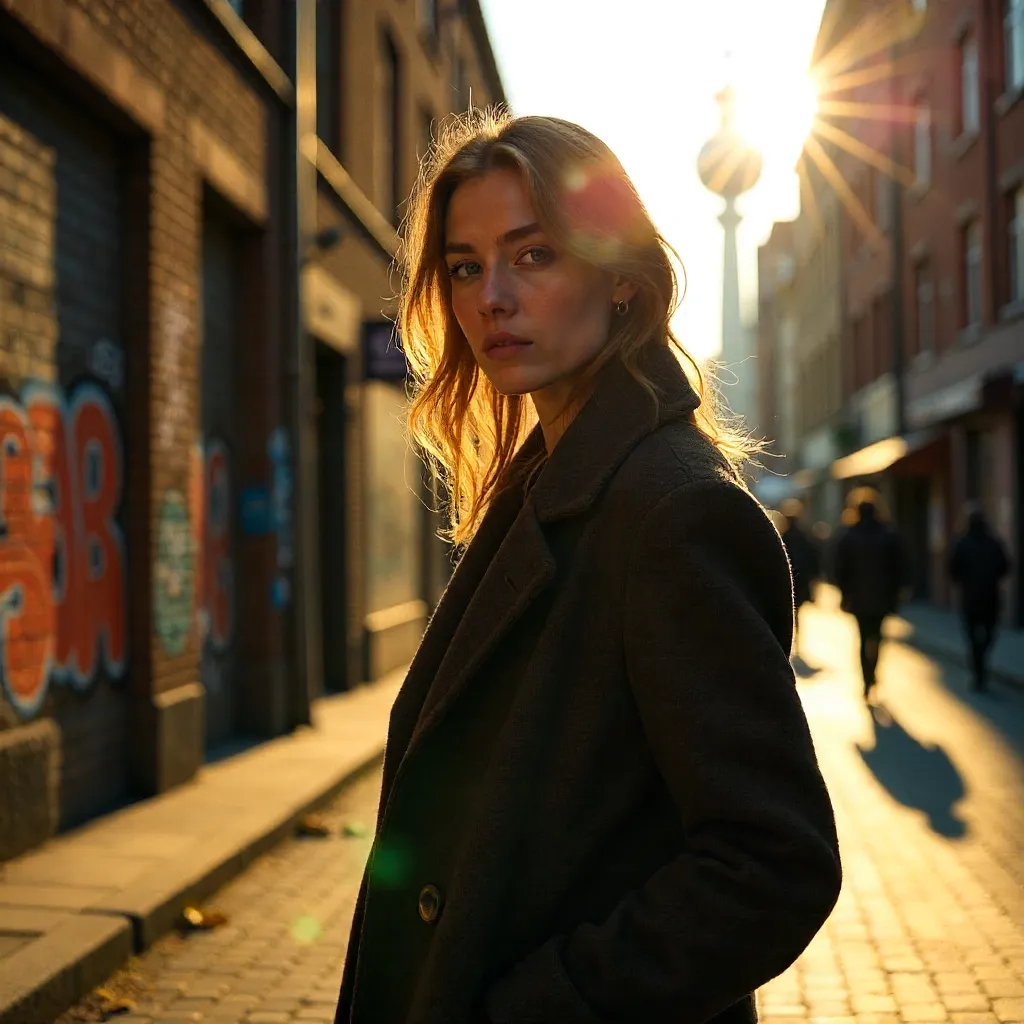 Sunlit Shadows: A Berlin Portrait in Light