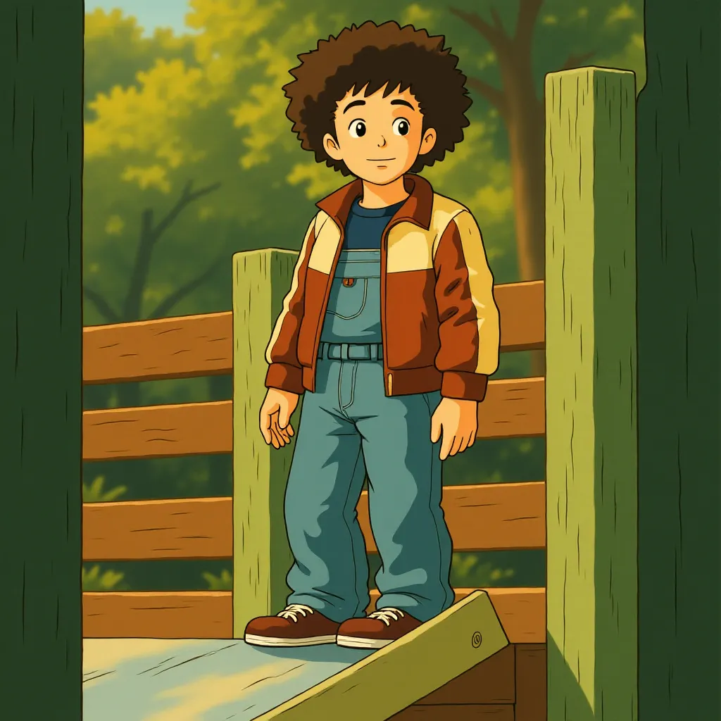 Jaden Smith in The Pursuit of Happyness (2006) - Anime style