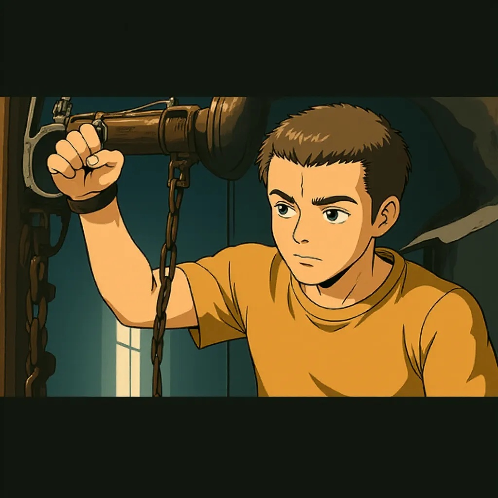Sam Worthington in Terminator Salvation (2009) - Anime style