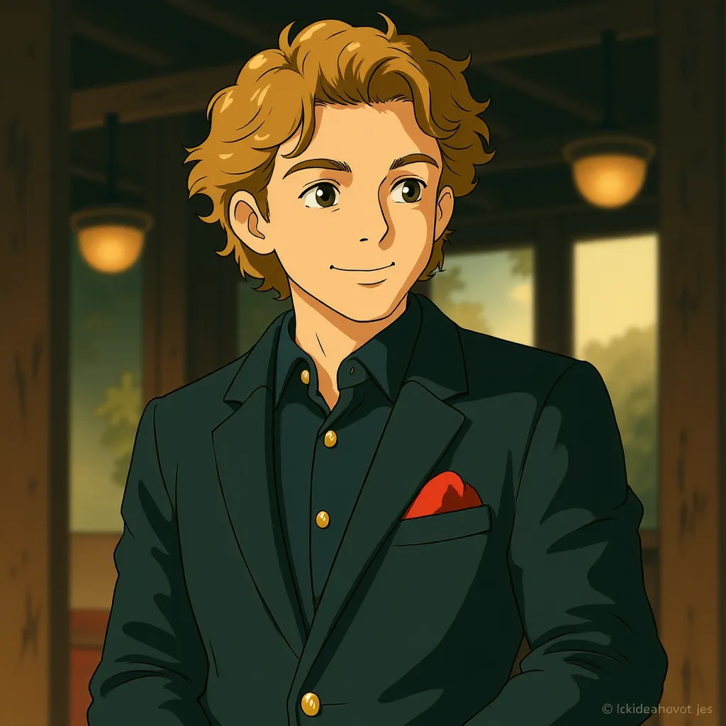 Simon Baker in The Devil Wears Prada (2006) - Anime style