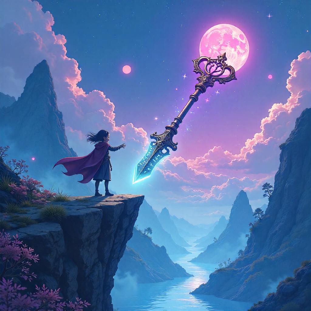 Dimensional Key in a Magical Anime Realm