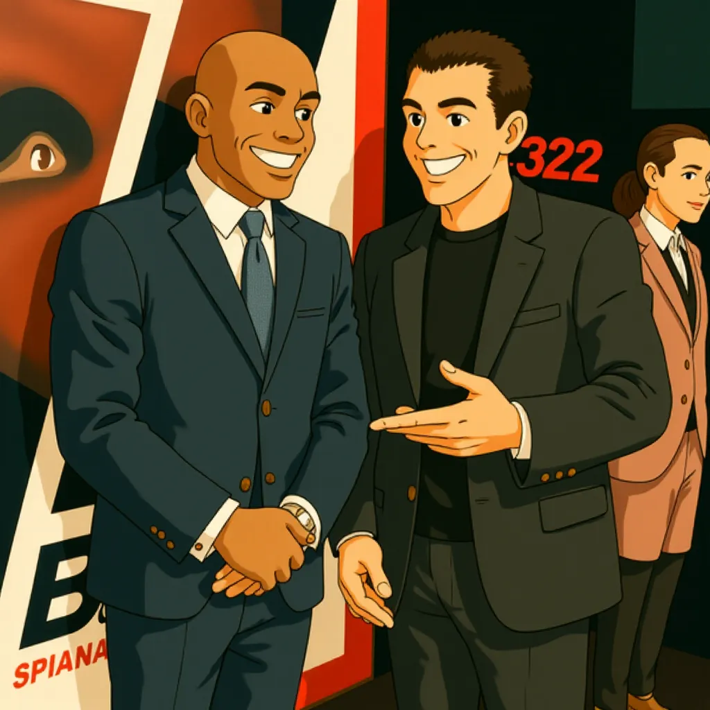 Denzel Washington, Antoine Fuqua, and Kevin Winter in The Equalizer 2 (2018) - Anime style