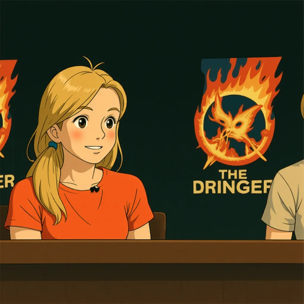 Elizabeth Banks in The Hunger Games: Mockingjay - Part 2 (2015) - Anime style
