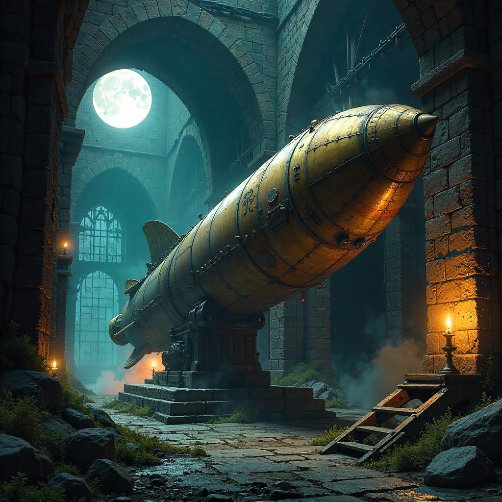 Castle Dungeon Rocket - Concept Art