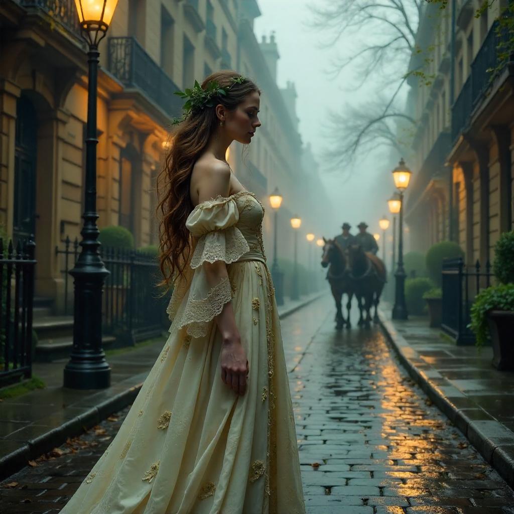 Nymph in Victorian London – Photoreal Fog