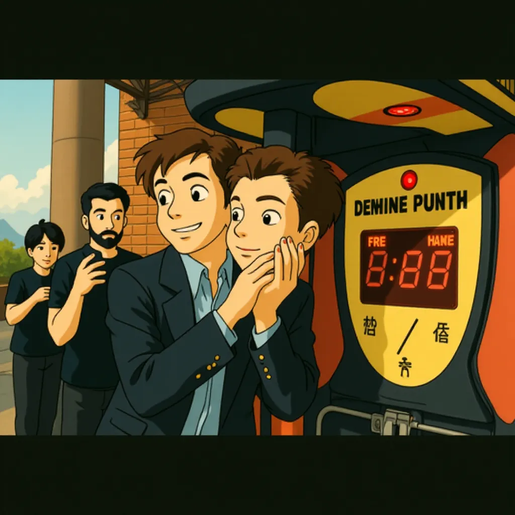 Jack Quaid at an event for Novocaine (2025) - Ghibli style