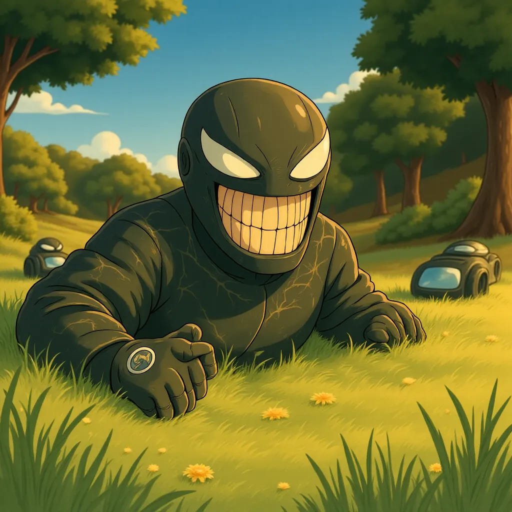 Tom Hardy in Venom: The Last Dance (2024) - Ghibli style