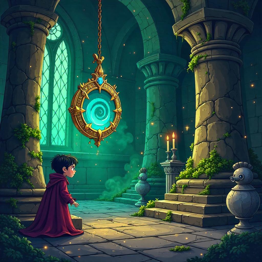 Cursed Amulet in an Enchanted Castle