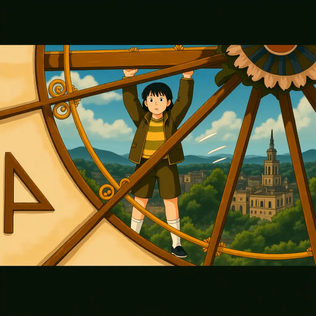 Asa Butterfield in Hugo (2011) - Anime style