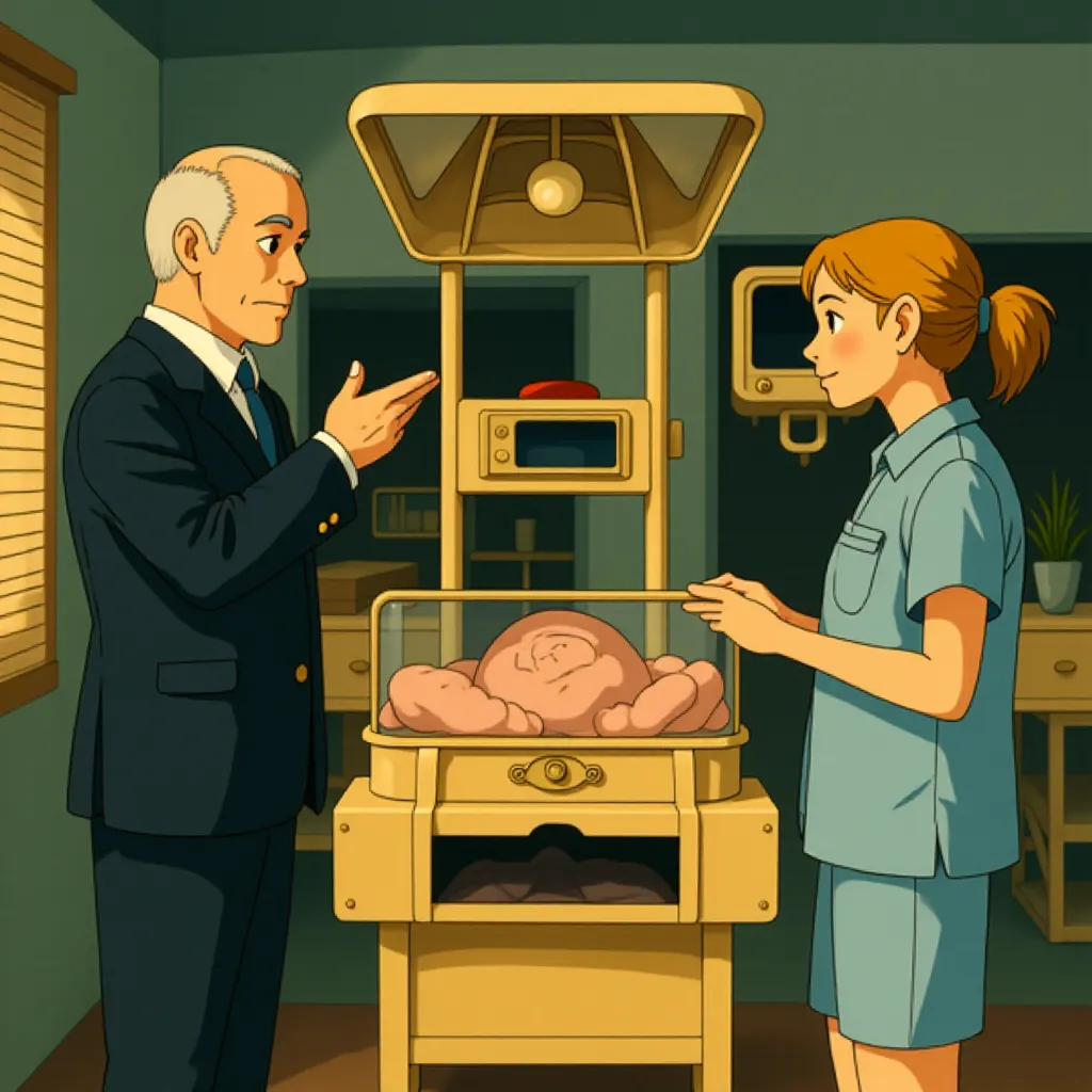 Armin Mueller-Stahl and Naomi Watts in Eastern Promises (2007) - Anime style