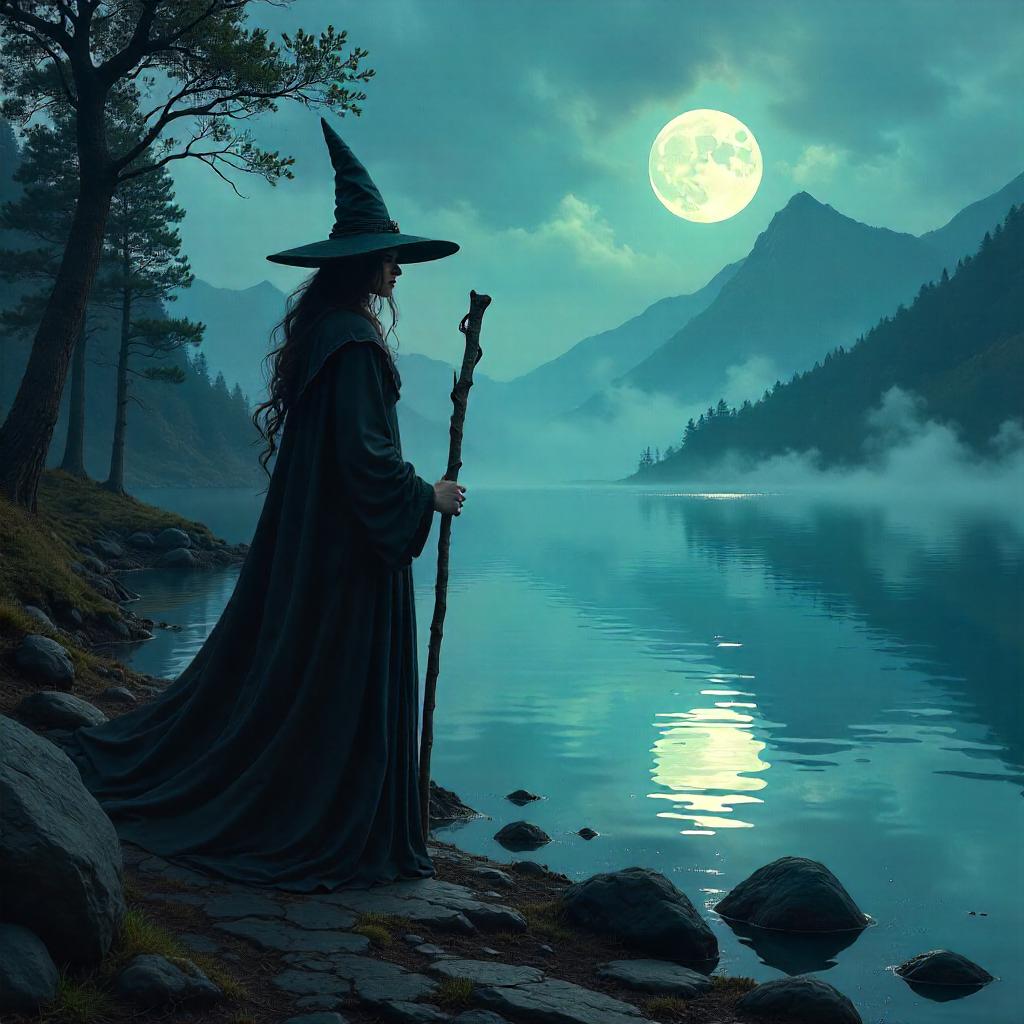 Witch by the Lake - Concept Art