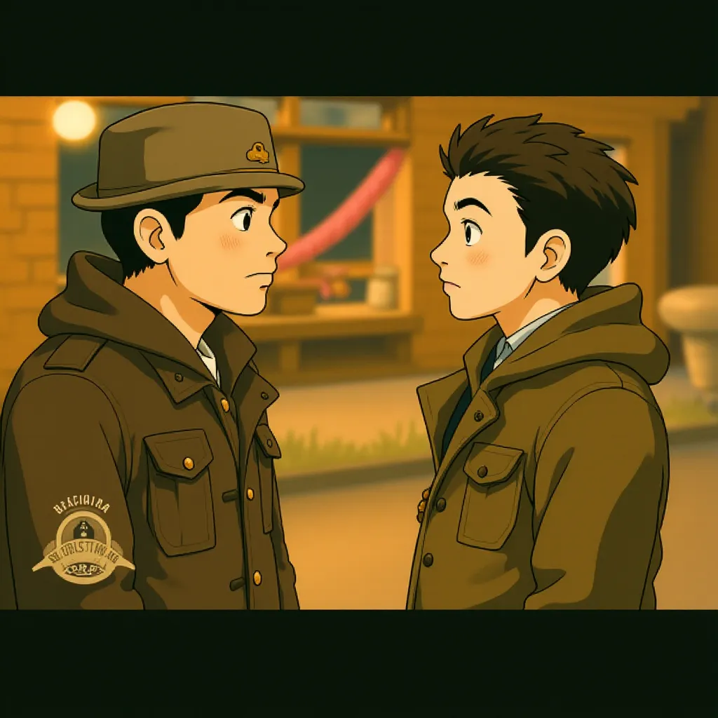 Sylvester Stallone and Milo Ventimiglia in Rocky Balboa (2006) - Anime style