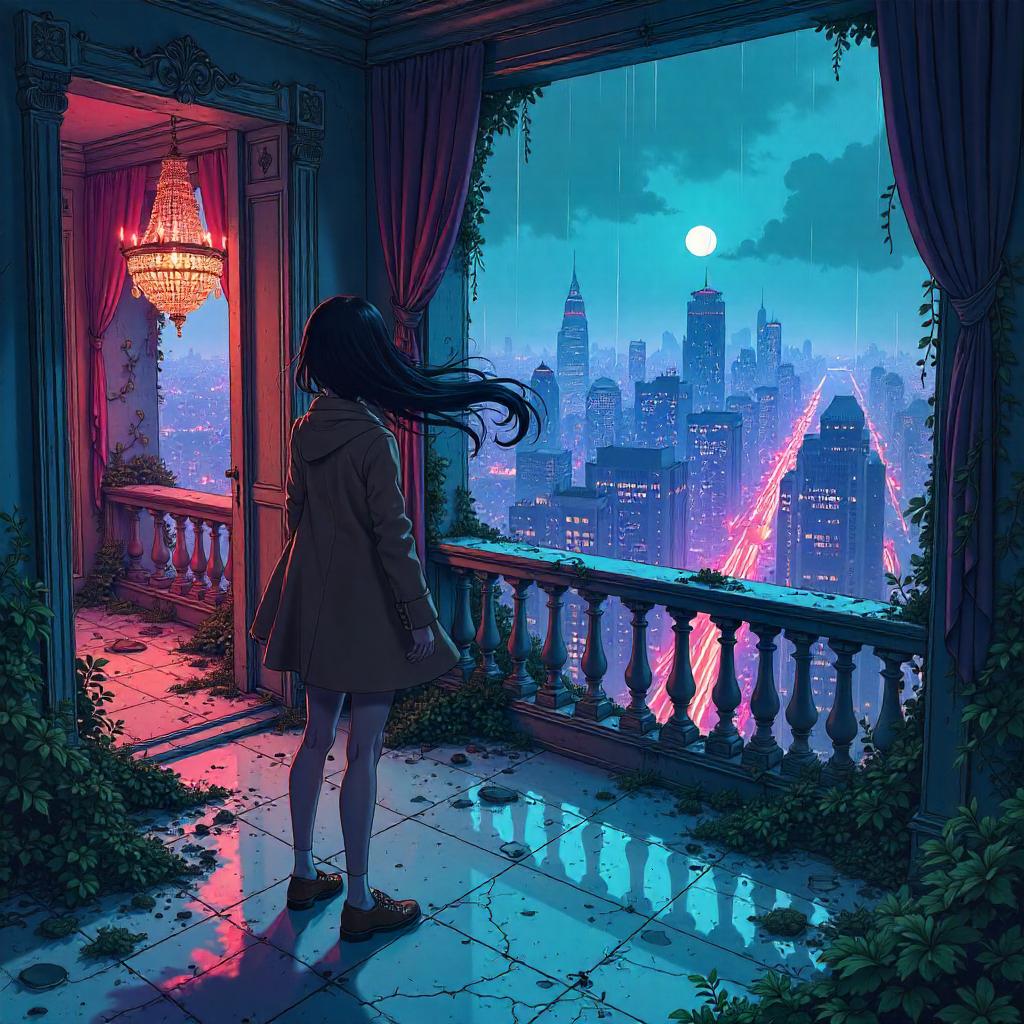 Ruined Penthouse: Anime Night Above Ruins