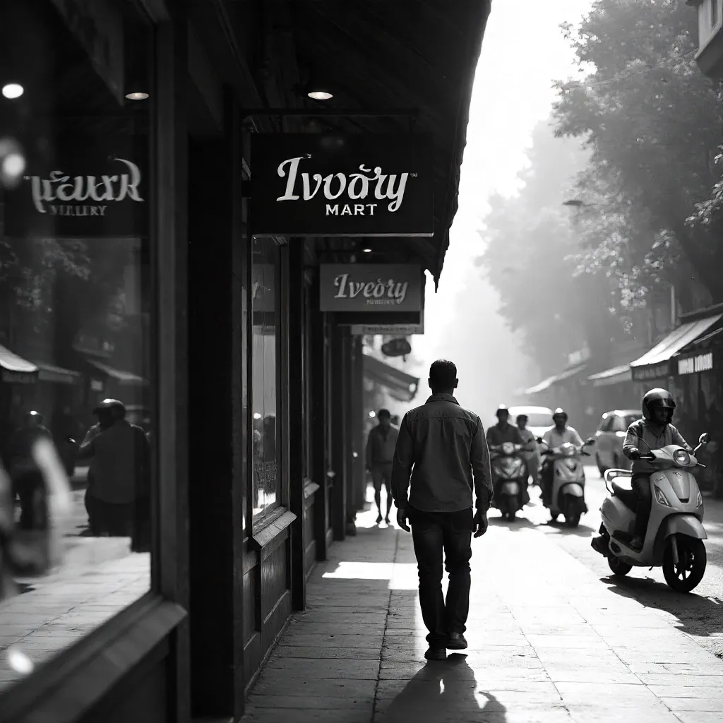 Monochrome Moment: Pedestrian by Ivory Mart Jewellers, Delhi