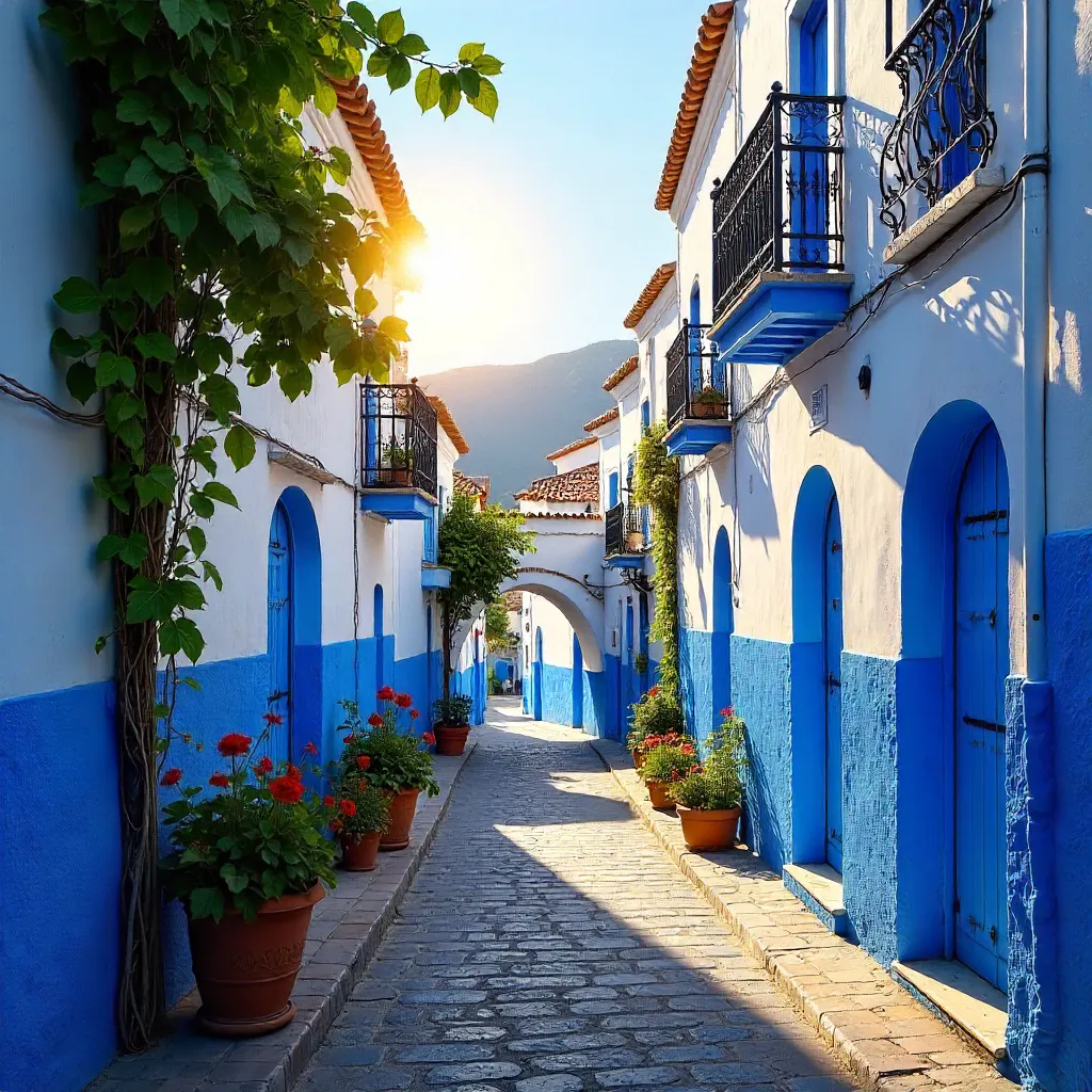 Blue City Alleys of Chefchaouen