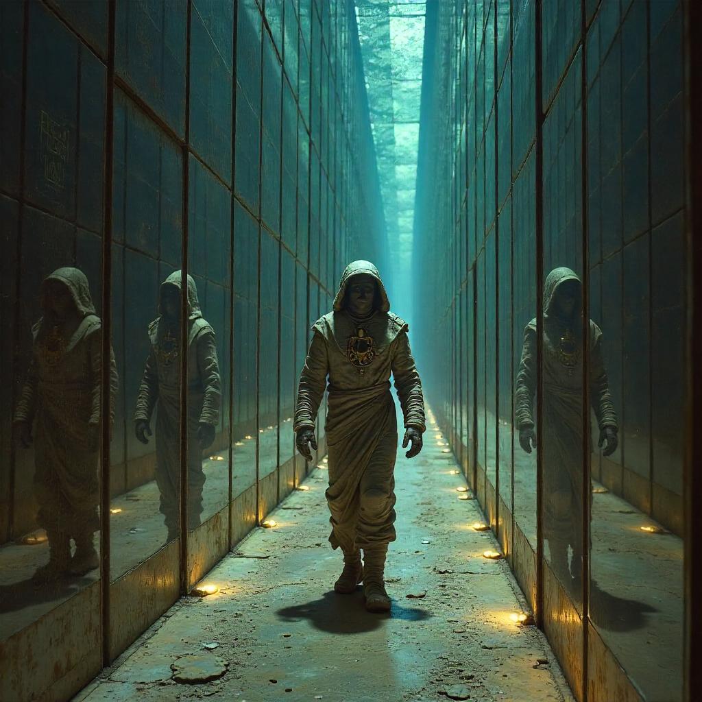 Mummy in a Mirror Maze: Concept Art