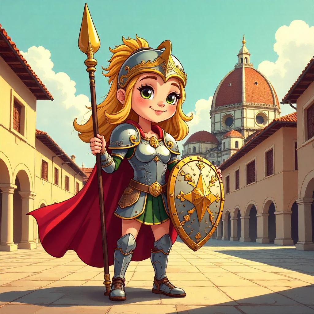 Valkyrie in Florence: Cartoon Renaissance