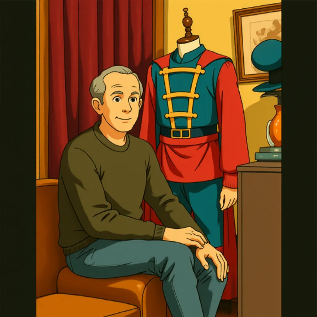 Dave Gibbons in Watchmen (2009) - Anime style