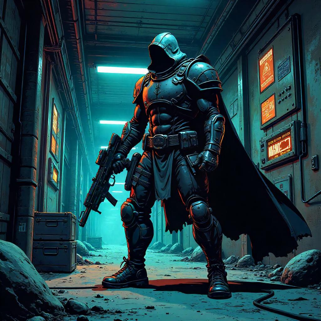 Bunker Battle: Comic Warrior in the Dark