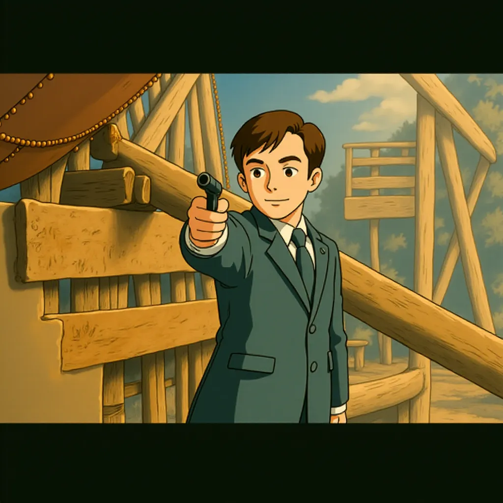 Jude Law in Sherlock Holmes (2009) - Anime style