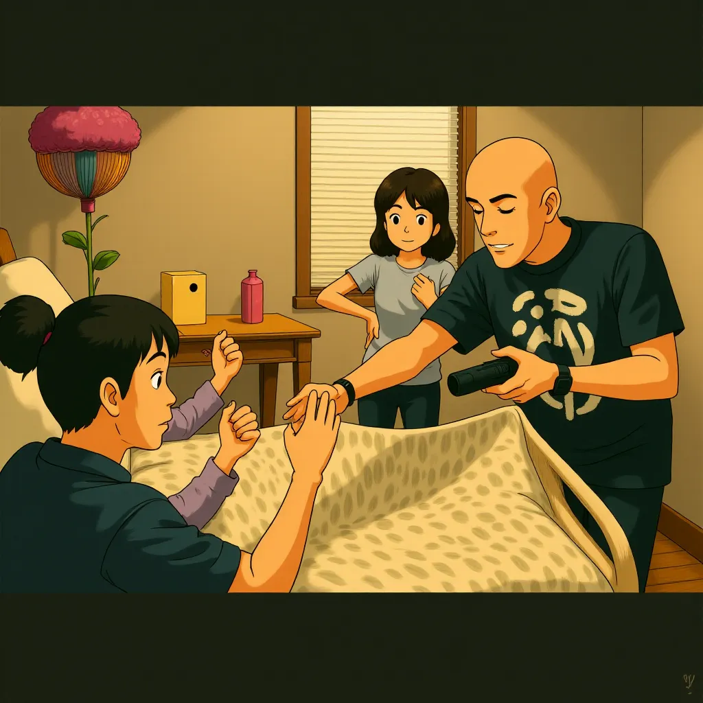 Jake Gyllenhaal and Anna Kendrick in End of Watch (2012) - Anime style