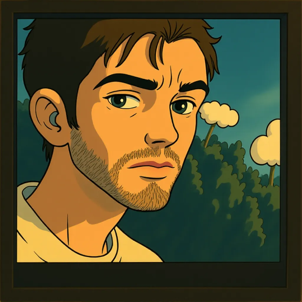 Eric Bana and Mark Casimir Dyniewicz Jr. in Star Trek (2009) - Anime style