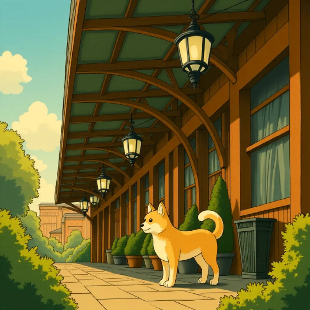 Hachi: A Dog's Tale (2009) - Anime style