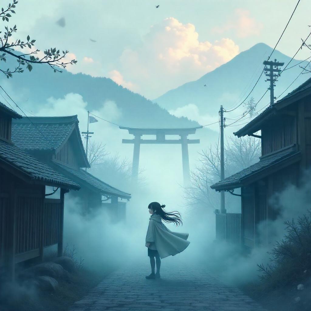 Anime Wind in Dense Fog: Misty Gusts