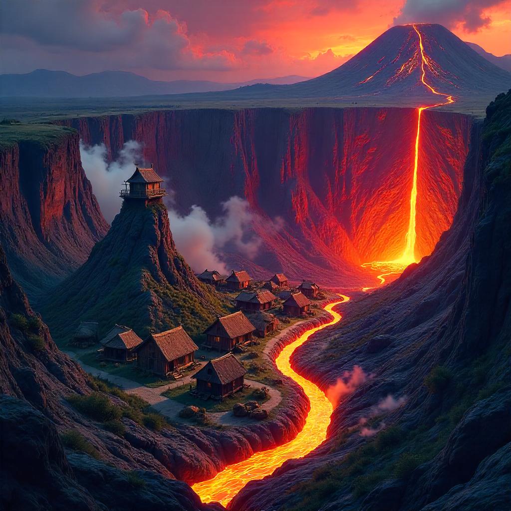 Crater Village: Bold Comic Adventure