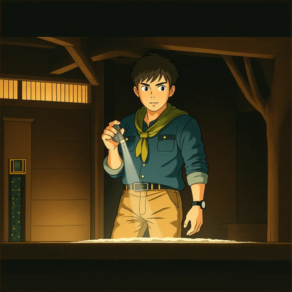 John Krasinski in Fountain of Youth (2025) - Ghibli style