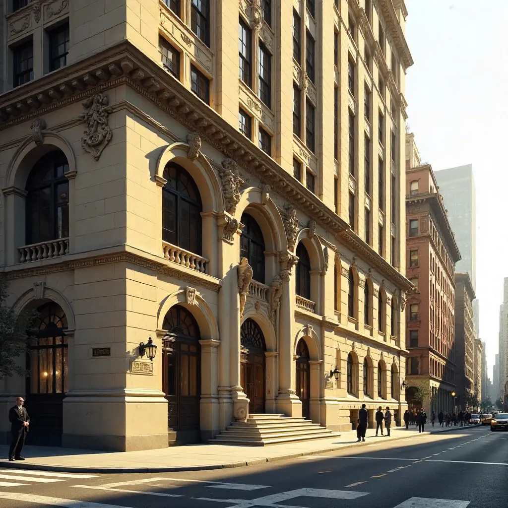 Golden Hour at Scribner's Publisher's Building