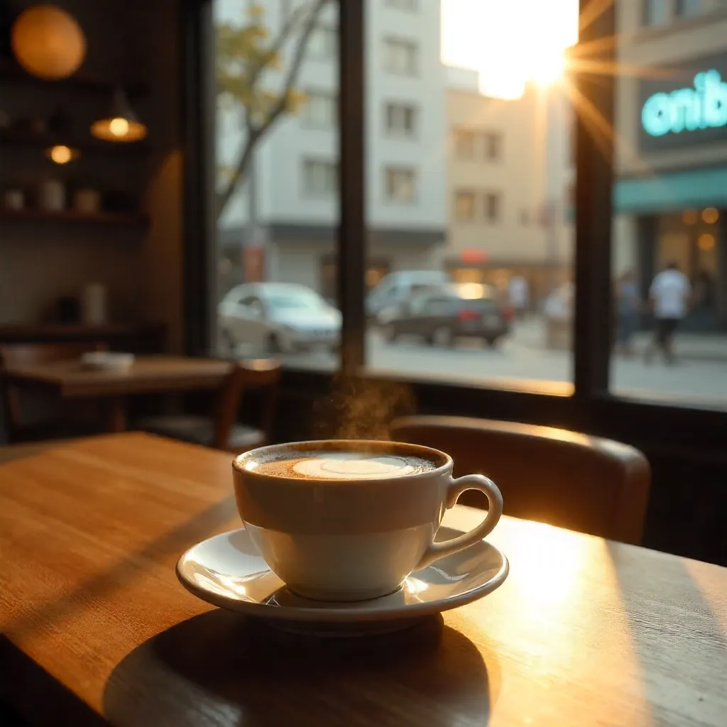 Warm Sunlight at ONIBUS Cafe, Tokyo