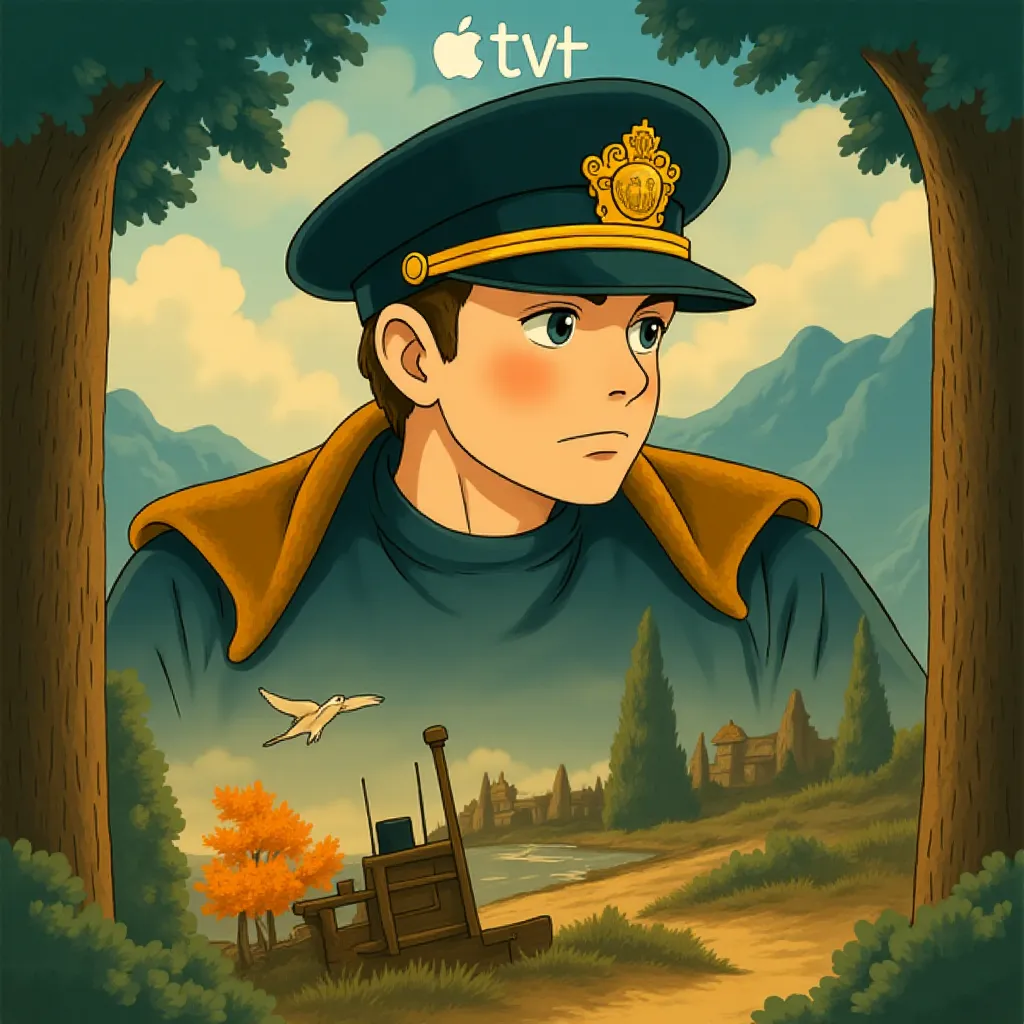 Tom Hanks in Greyhound (2020) - Anime style