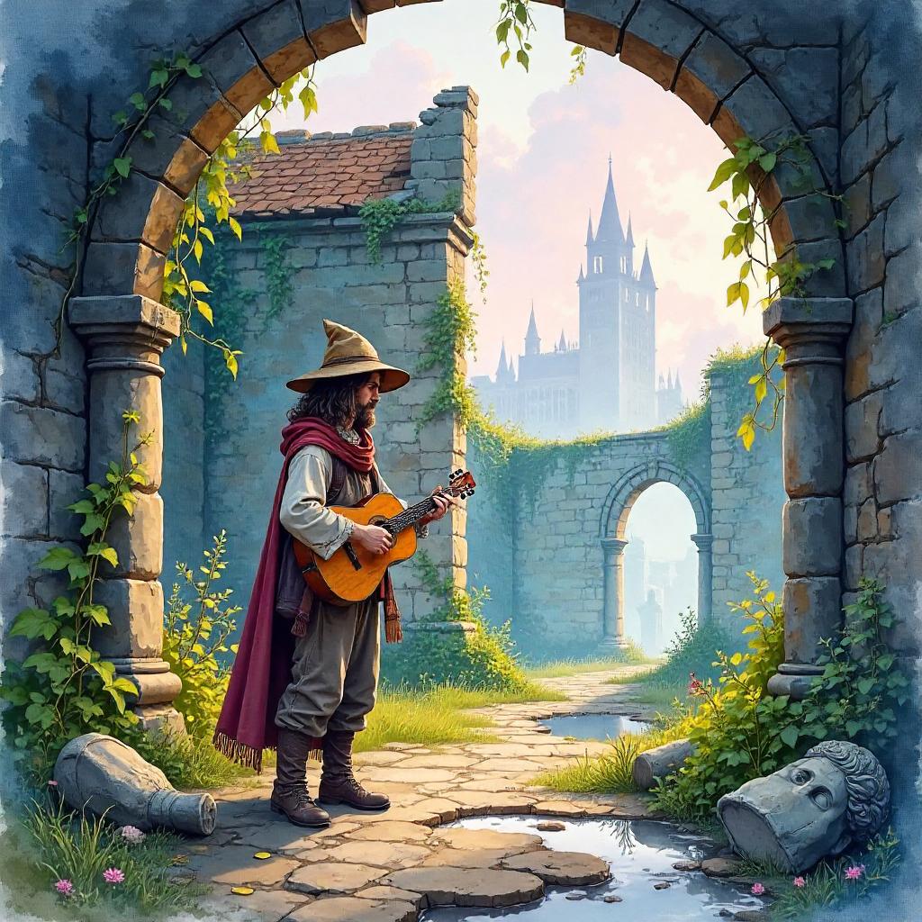 Whispers of a Bard in Ruined Halls