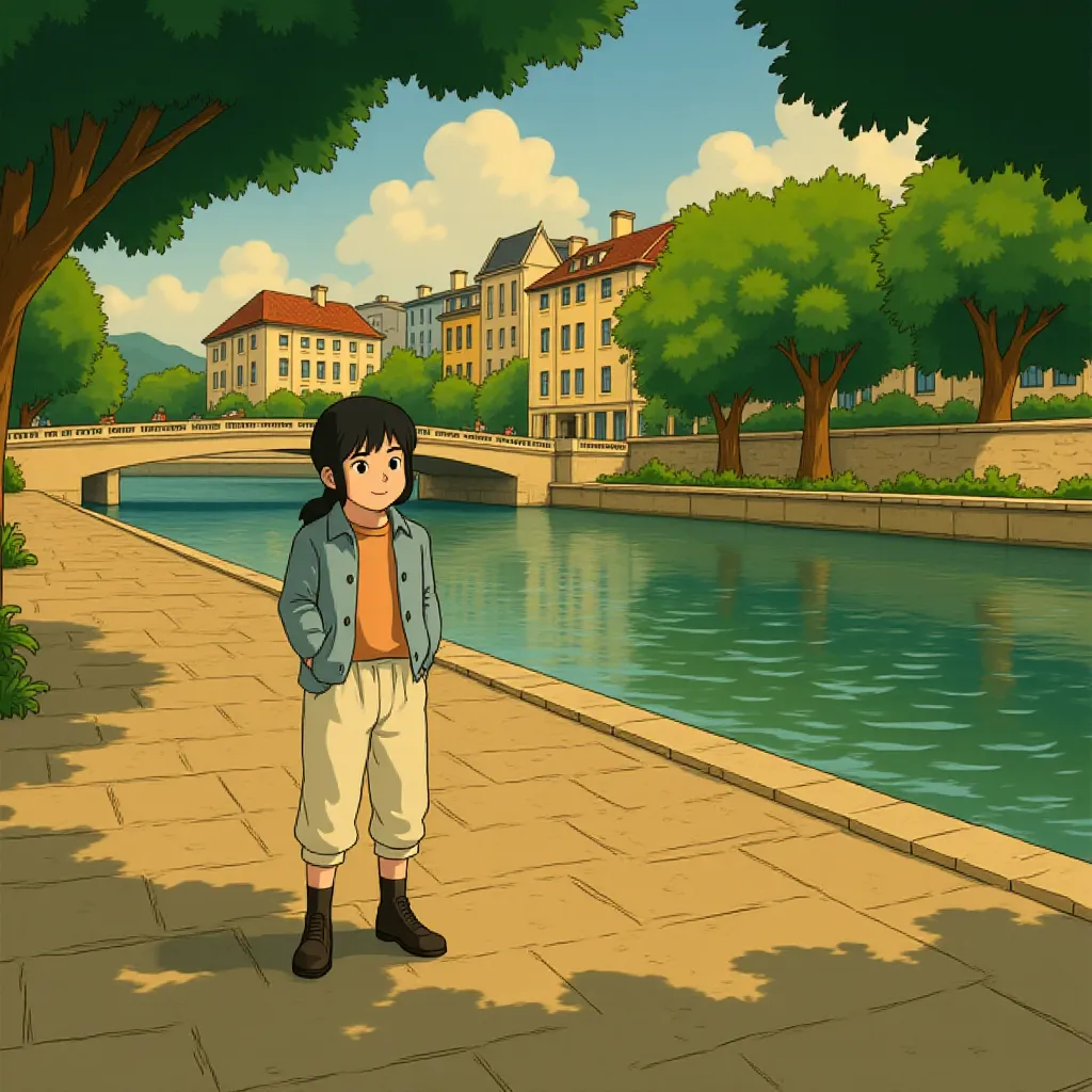 Owen Wilson in Midnight in Paris (2011) - Anime style