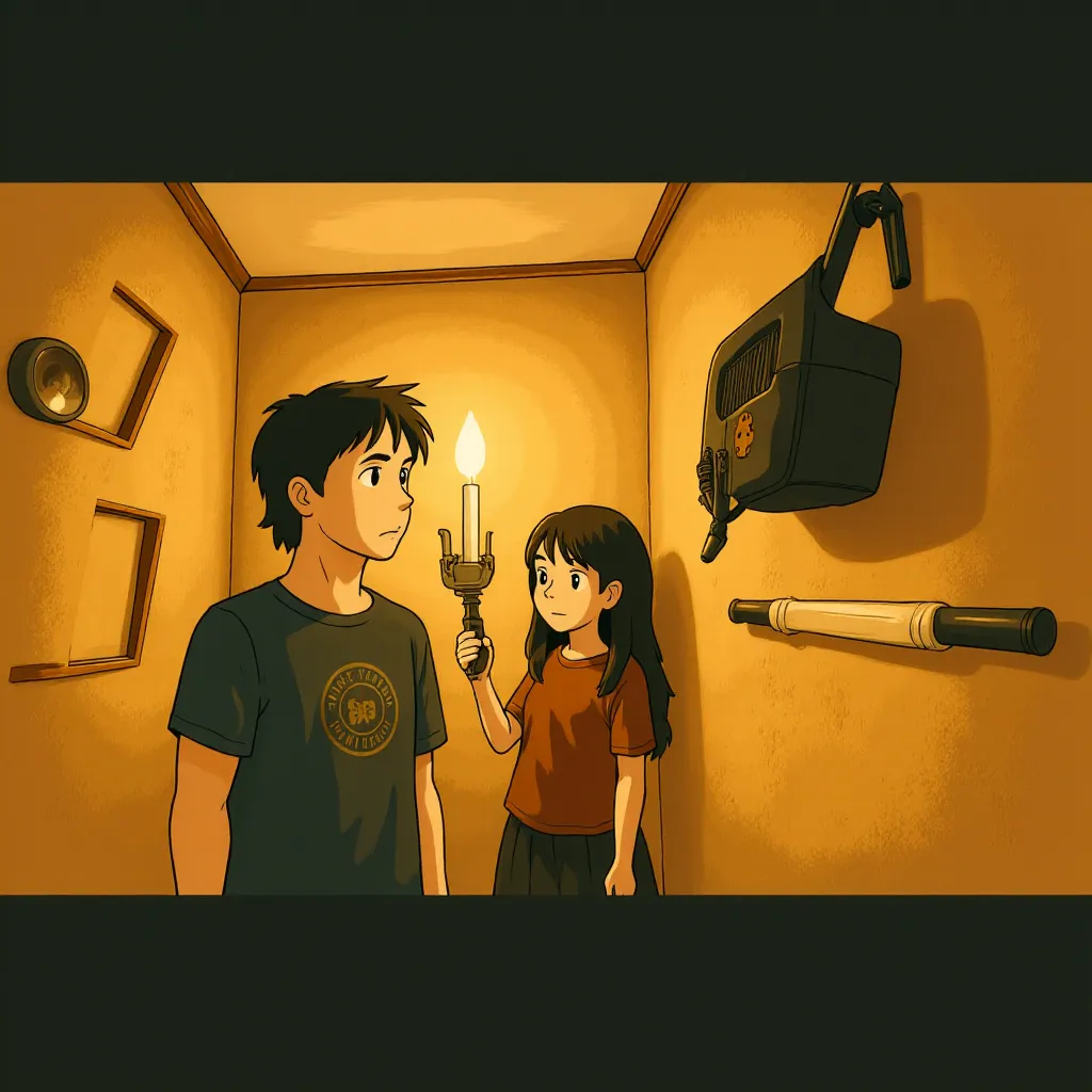 Alexander Karim and Paul Mescal in Gladiator II (2024) - Ghibli style