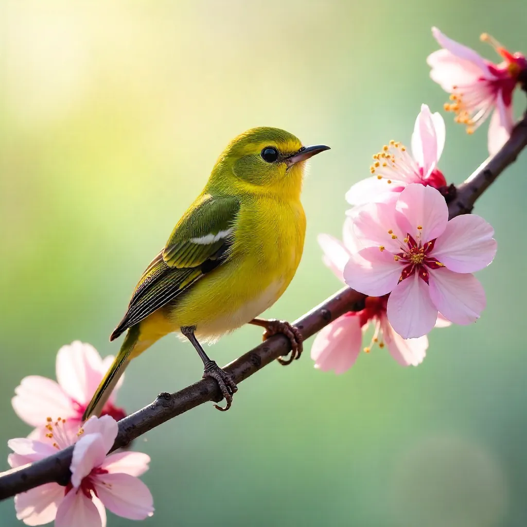 Mejiro in Bloom: A Spring Moment