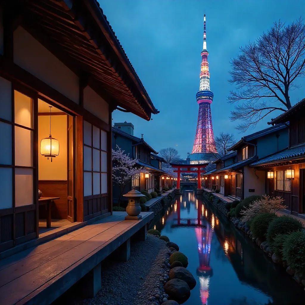Tradition Meets Skyline: Japanese Architecture & Skytree