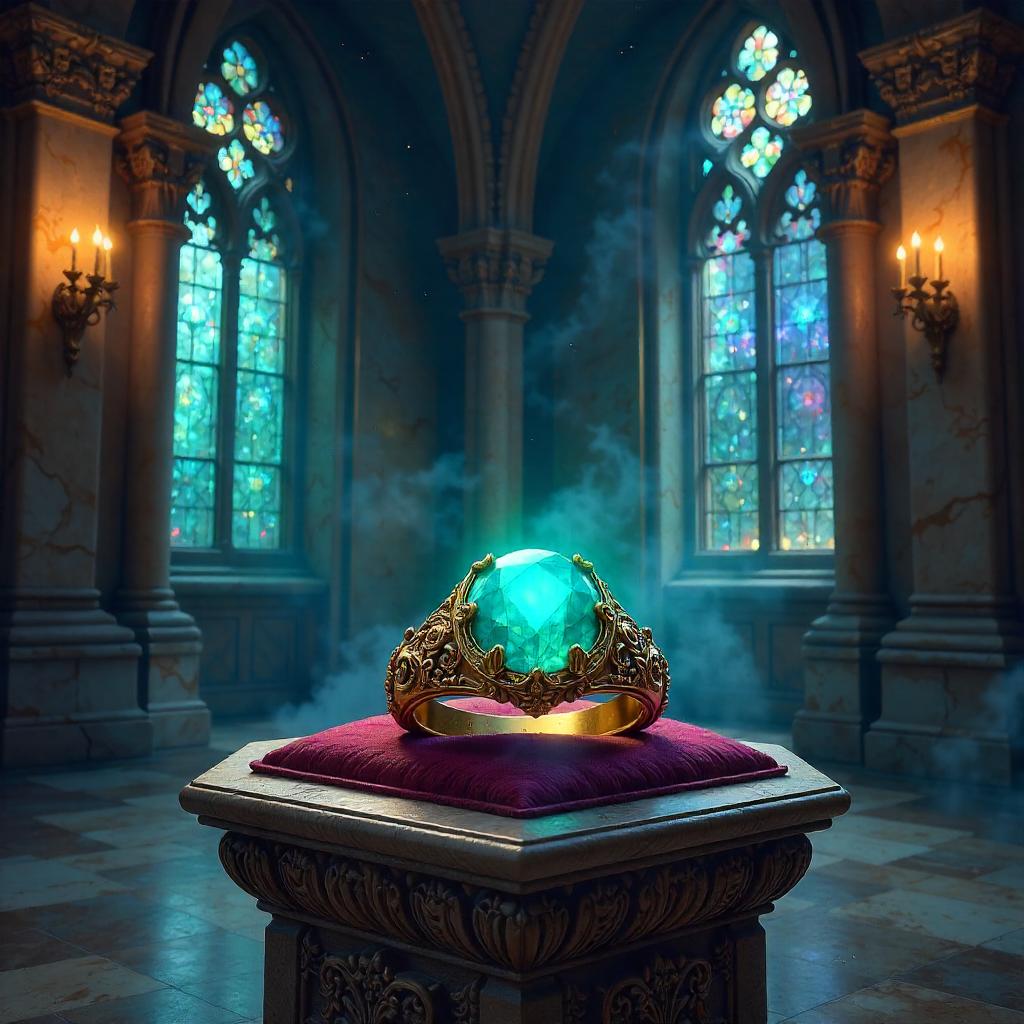 The Enchanted Ring in the Castle of Nightfall