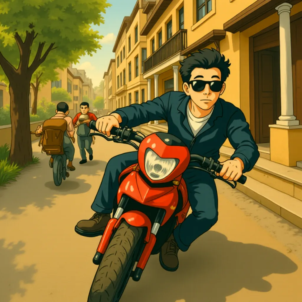 Tom Cruise and Cameron Diaz in Knight and Day (2010) - Anime style