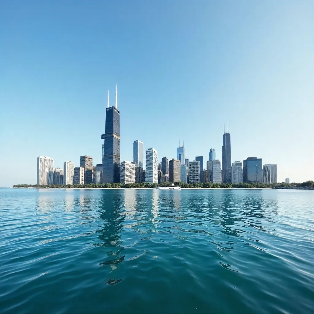 Stunning Chicago Skyline: Modern Architecture