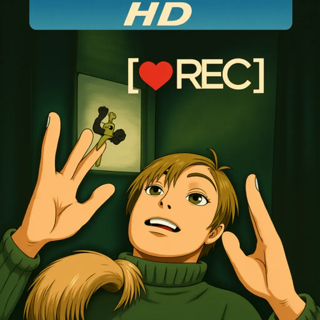 Manuela Velasco in REC (2007) - Anime style