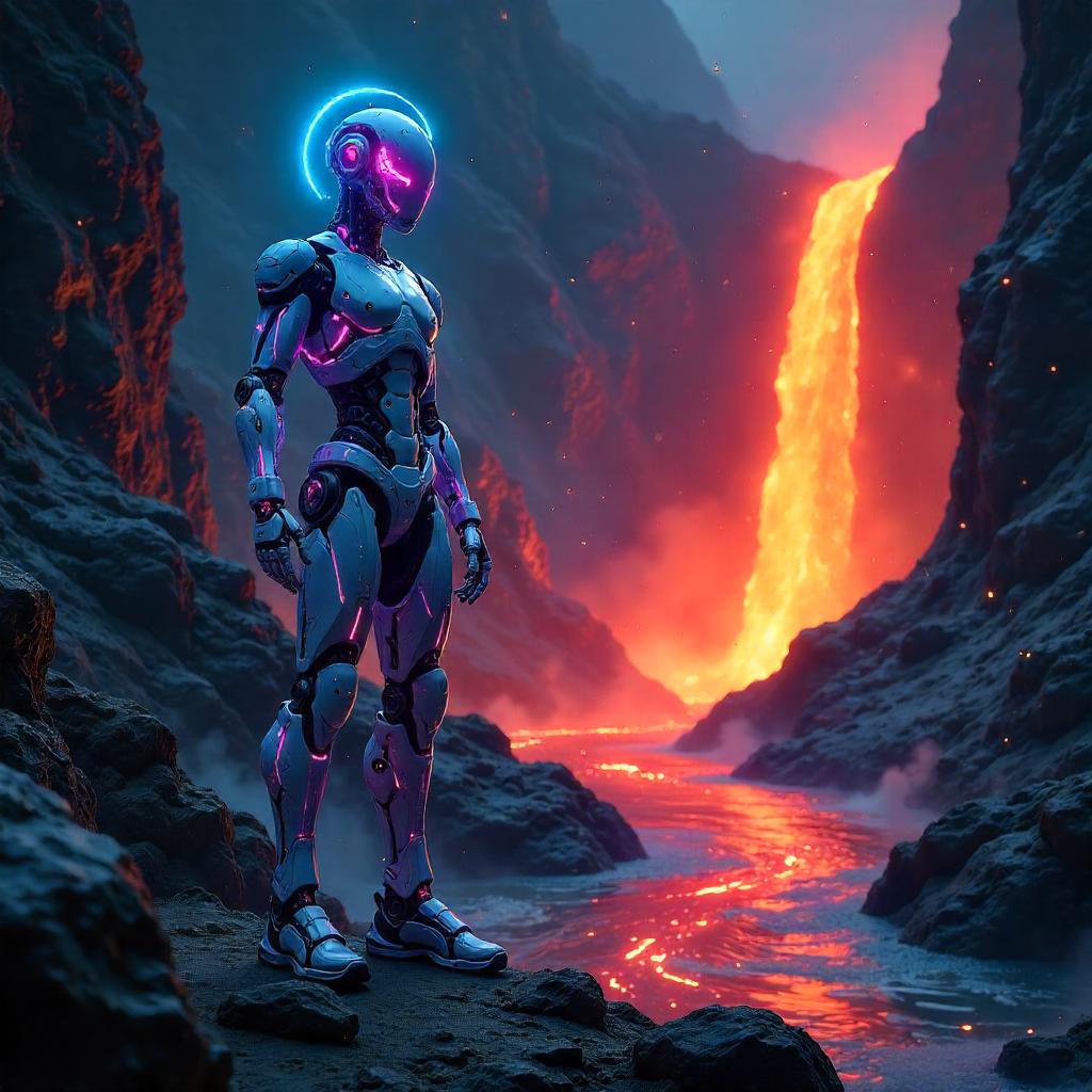 Lava-Edge Anime AI Construct