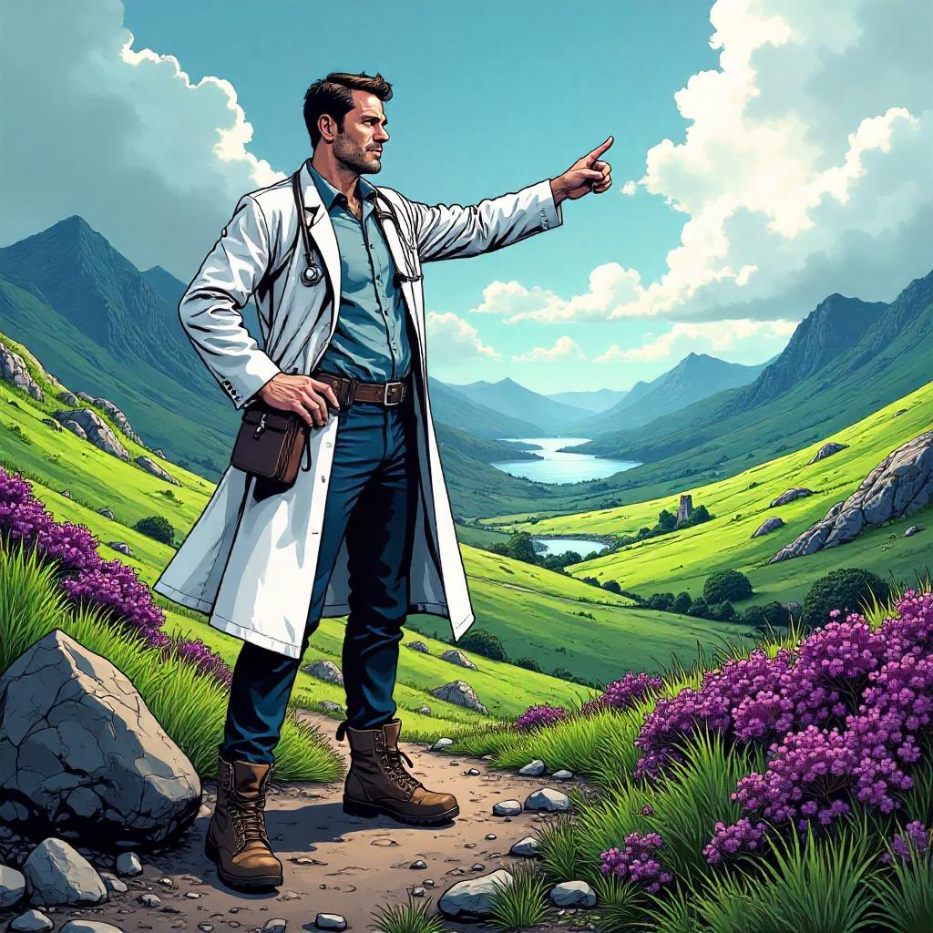 Highland Doctor: Comic Book Hero in the Highlands