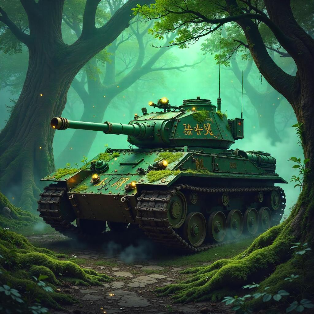 Enchanted Grove Tank: Concept Art Vision