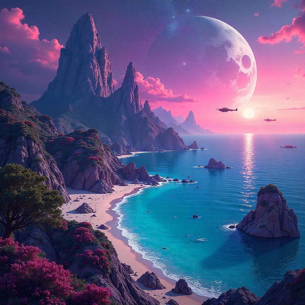 Archipelago Dreams on an Alien World