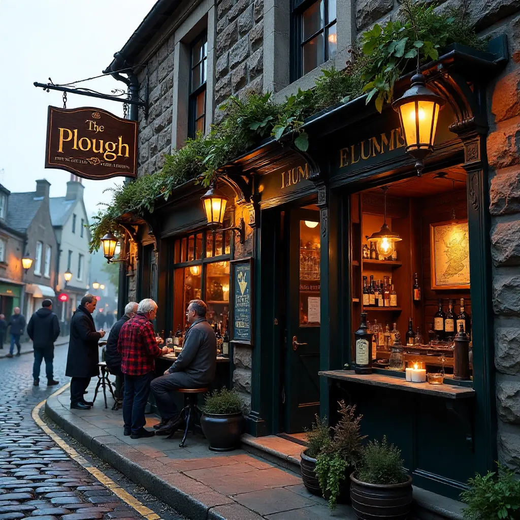 The Plough Inn, Fortrose: Quaint Scottish Pub Charm