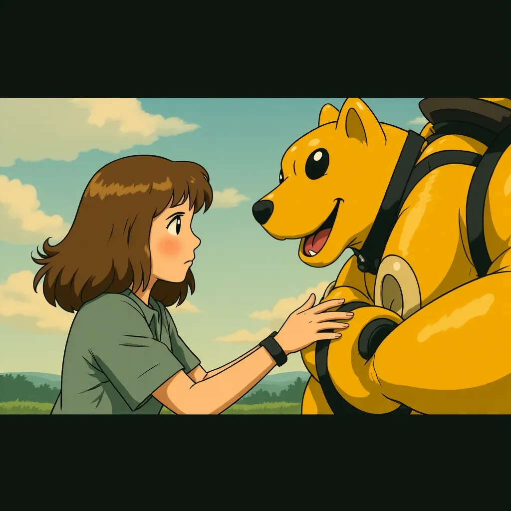 Hailee Steinfeld and Dylan O'Brien in Bumblebee (2018) - Anime style