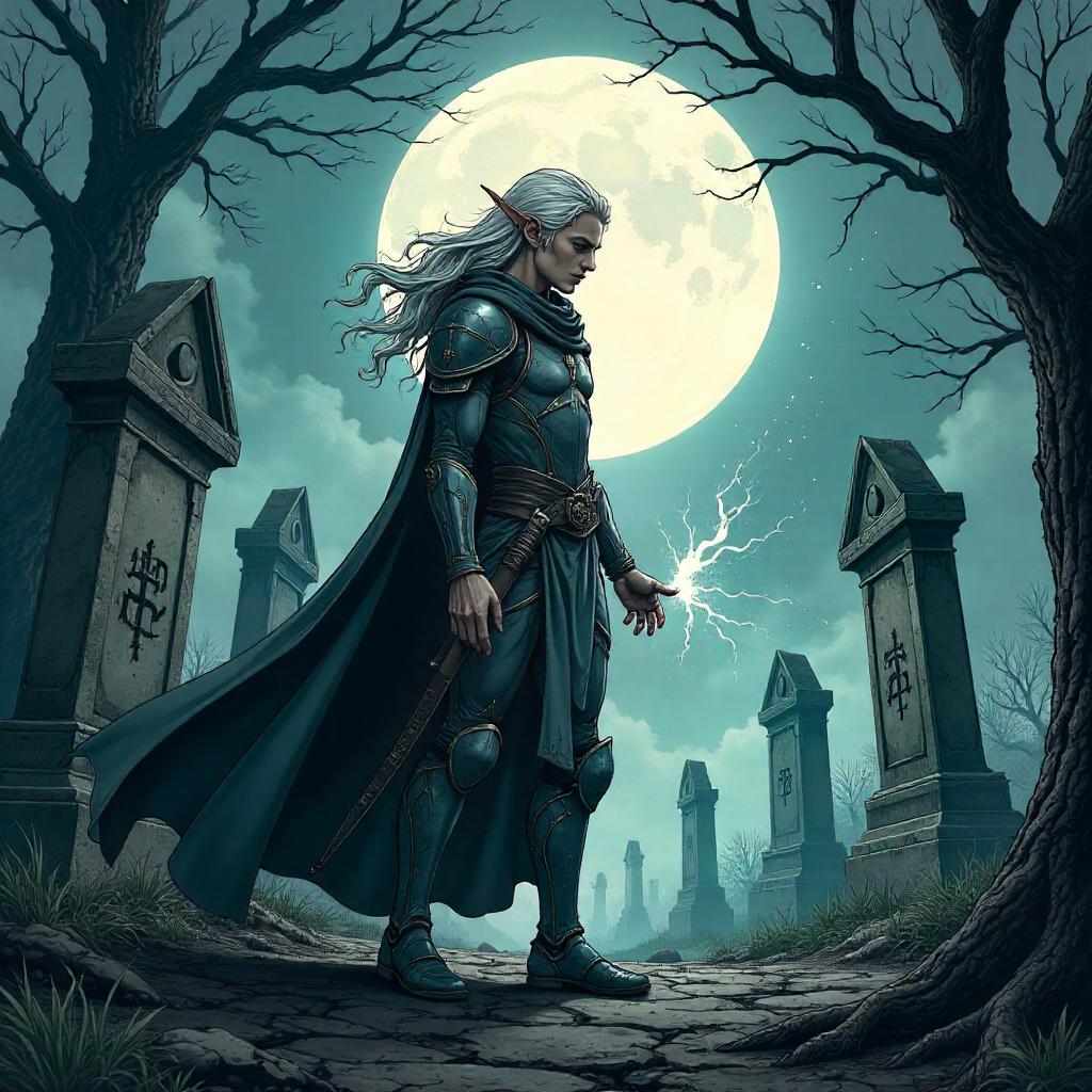 Elf in the Graveyard: Comic Book Night