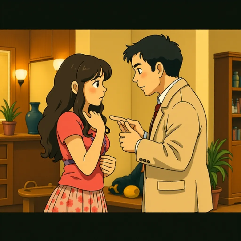 Kate Beckinsale and Adam Sandler in Click (2006) - Anime style